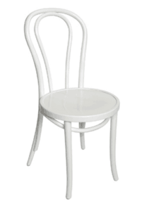 White Bentwood Chair $10.00